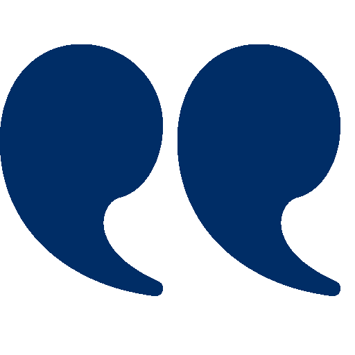 quotation marks logo